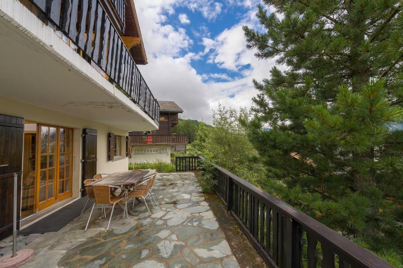 apartment SCHINKENHEIM bei fuchs&hase Grächen Exterior foto